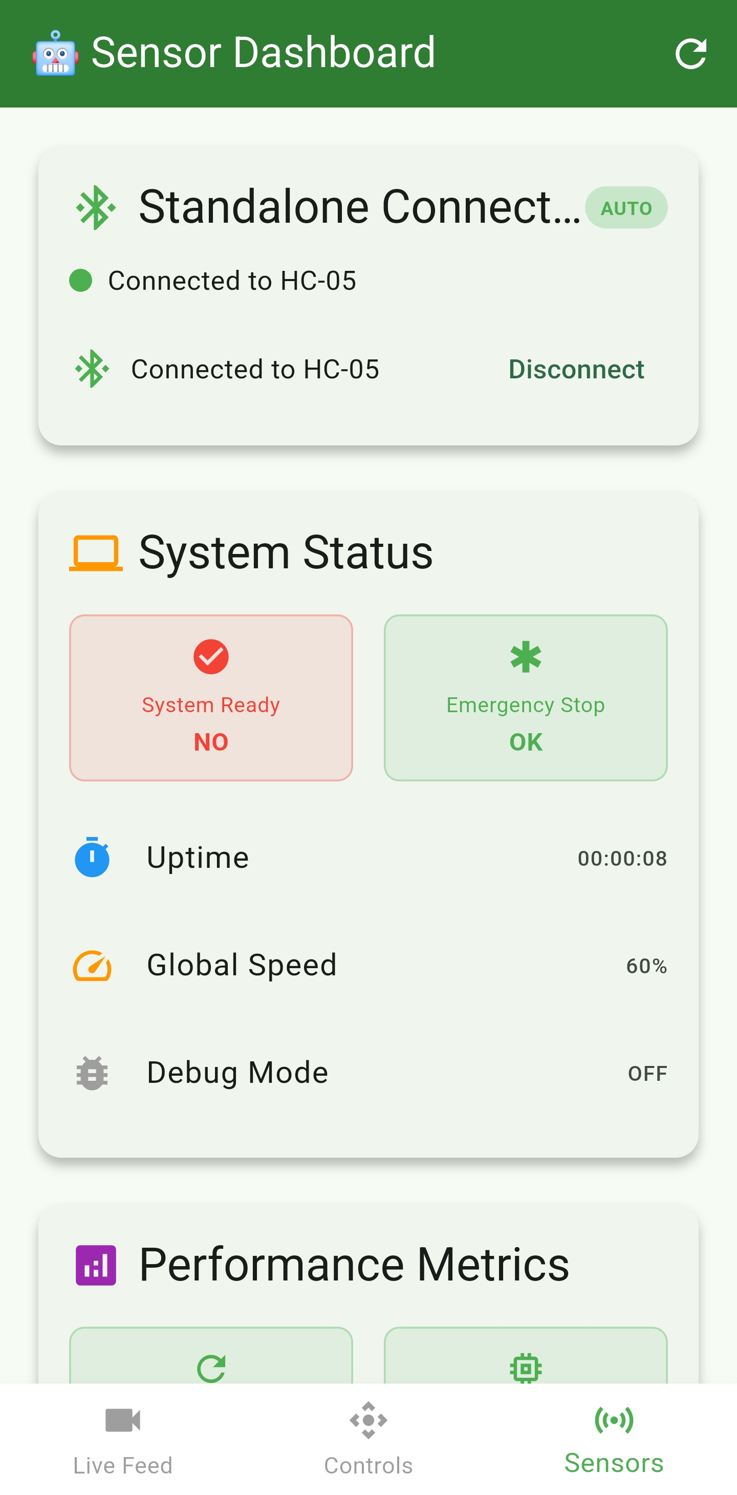 AI Detection Interface